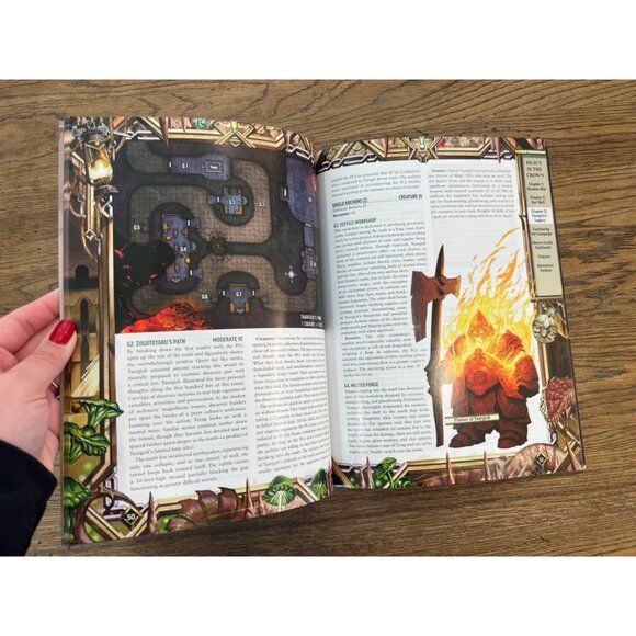 Pathfinder Second Edition Adventure Path Hardcover Book Lot Mantle of Gold - Picture 5 of 7